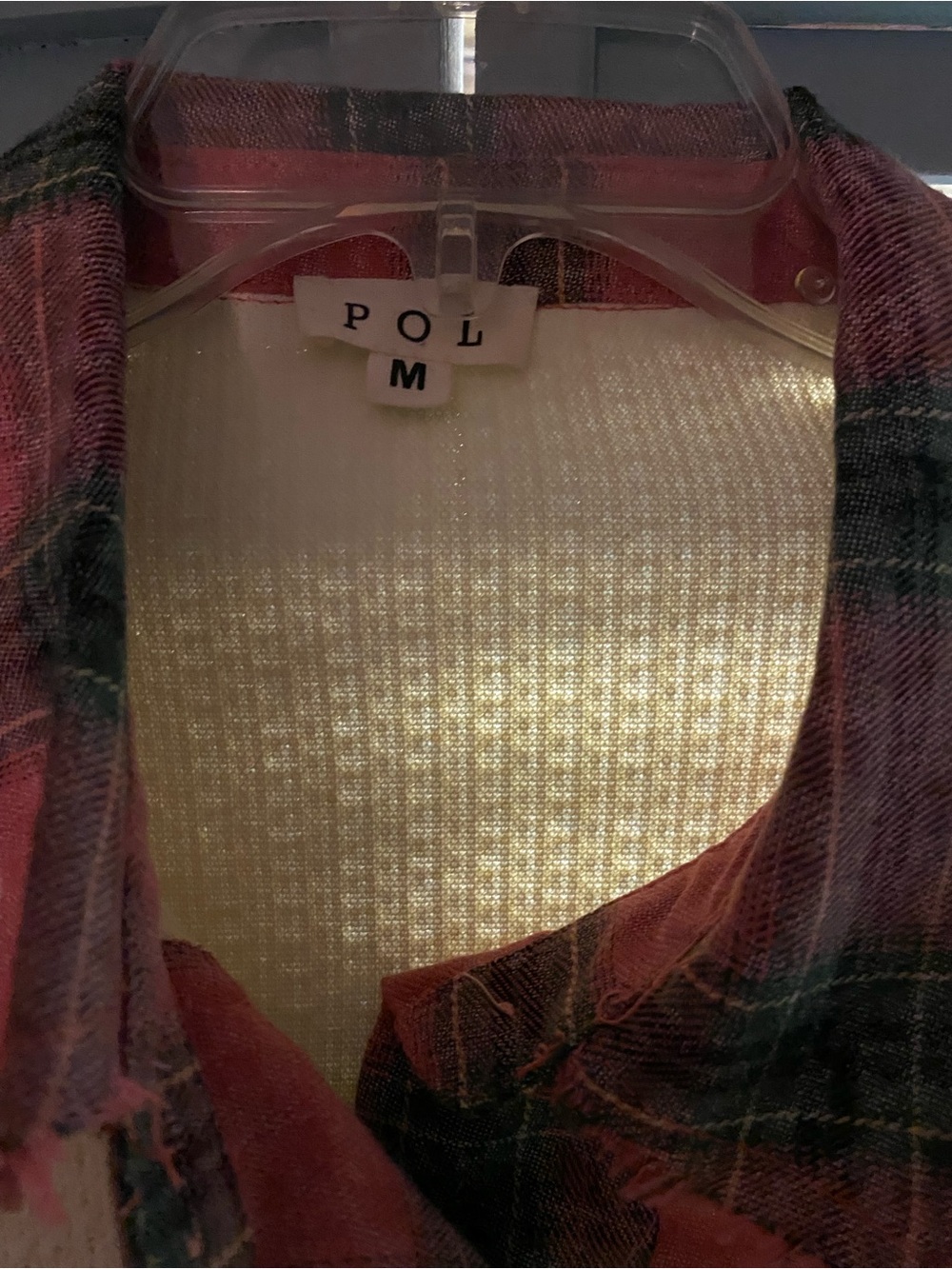 POL Patchwork Button Up - Picture 3 of 9